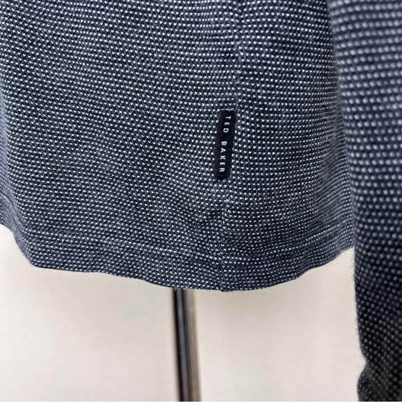 Ted Baker London Men’s Long Sleeve 3 Button down polo | Size 7 - Picture 8 of 11